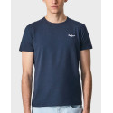 PEPE JEANS MEN'S SHORT SLEEVE T-SHIRT - PM508212 - BLUE