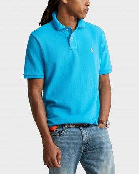POLO RALPH LAUREN MEN'S POLO SHIRT - 710782592023 - LIGHT BLUE