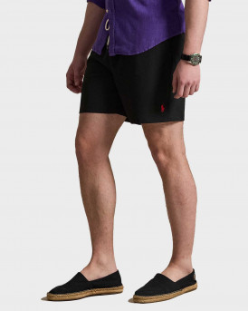 POLO RALPH LAUREN MEN'S SWIM SHORTS - 710907255002 - BLACK