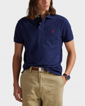 POLO RALPH LAUREN MEN'S POLO SHIRT - 710782592008 - BLUE
