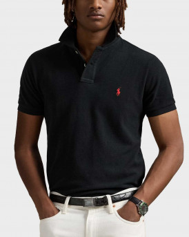 POLO RALPH LAUREN MEN'S POLO SHIRT - 710782592001 - BLACK