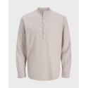 JACK & JONES JJETYSON RESORT MEN'S SHIRT - 12289457 - BEIGE