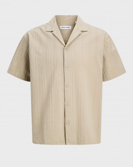 JACK & JONES JJETYSON RESORT MEN'S SHIRT - 12289457 - BEIGE