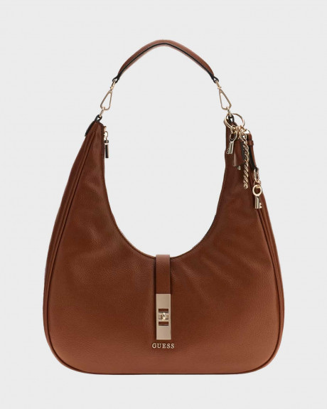 GUESS BROOKE ΓΥΝΑΙΚΕΙΑ ΤΣΑΝΤΑ HOBO ΩΜΟΥ - HWBG989702 