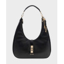 GUESS BROOKE ΓΥΝΑΙΚΕΙΑ ΤΣΑΝΤΑ HOBO ΩΜΟΥ - HWBG989702  - ΕΚΡΟΥ
