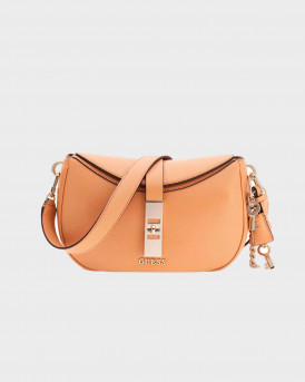 GUESS BROOKE WOMEN'S SHOULDER BAG - ΗWBG989718  - ORANGE