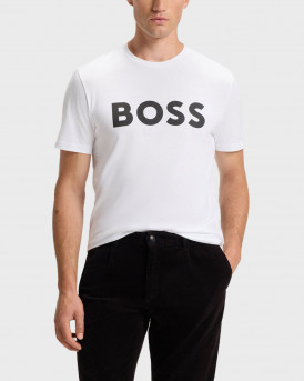 BOSS THINKING ΑΝΔΡΙΚΗ ΚΟΝΤΟΜΑΝΙΚΗ ΜΠΛΟΥΖΑ - 50481923 - ΑΣΠΡΟ