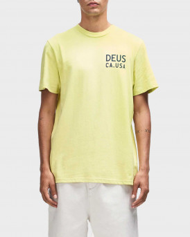 DEUS EX MACHINA CAMBER TEE ΑΝΔΡΙΚΗ ΚΟΝΤΟΜΑΝΙΚΗ ΜΠΛΟΥΖΑ - D261MTS3200 - ΚΙΤΡΙΝΟ