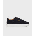 BOSS SHOES ΑΝΔΡΙΚΑ SUEDE SNEAKERS - D5720  - ΜΠΛΕ