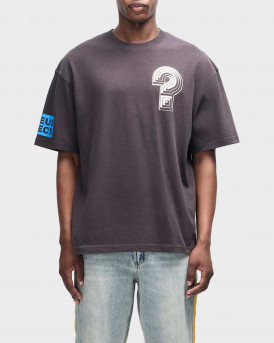 DEUS EX MACHINA WORKING TOWARDS ΑΝΔΡΙΚΗ ΚΟΝΤΟΜΑΝΙΚΗ ΜΠΛΟΥΖΑ OVERSIZED - D261UTS7110 - ΑΝΘΡΑΚΙ