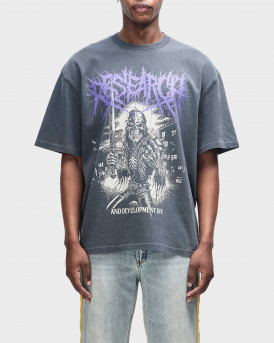 DEUS EX MACHINA METAL FABRICATOR ΑΝΔΡΙΚΗ ΚΟΝΤΟΜΑΝΙΚΗ ΜΠΛΟΥΖΑ OVERSIZED - D261UTS7140 - ΑΝΘΡΑΚΙ