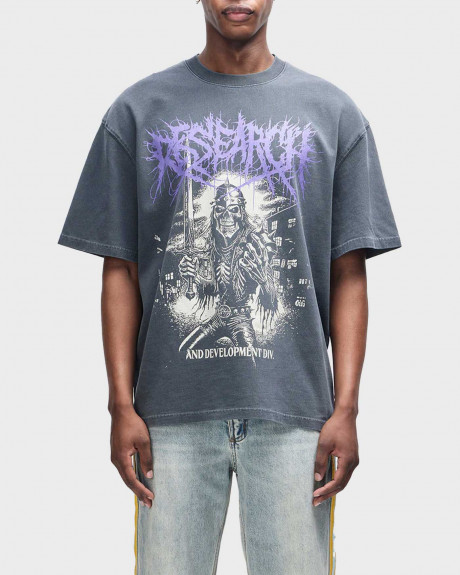 DEUS EX MACHINA METAL FABRICATOR ΑΝΔΡΙΚΗ ΚΟΝΤΟΜΑΝΙΚΗ ΜΠΛΟΥΖΑ OVERSIZED - D261UTS7140