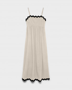 VERO MODA JENNA ΓΥΝΑΙΚΕΙΟ ΜΑΞΙ ΦΟΡΕΜΑ - 10341317 - ΕΚΡΟΥ