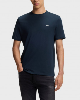 HUGO DERO222 ΑΝΔΡΙΚΗ ΚΟΝΤΟΜΑΝΙΚΗ ΜΠΛΟΥΖΑ - 50466158  - ΜΠΛΕ