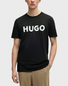 HUGO DULIVIO ΑΝΔΡΙΚΗ ΚΟΝΤΟΜΑΝΙΚΗ ΜΠΛΟΥΖΑ - 50467556  - ΜΑΥΡΟ-ΑΣΠΡΟ