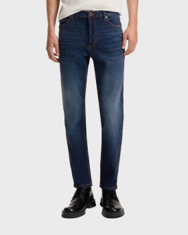 HUGO ΑΝΔΡΙΚΟ ΤΖΙΝ ΠΑΝΤΕΛΟΝΙ TAPERED-FIT - 50517544  - ΜΠΛΕ