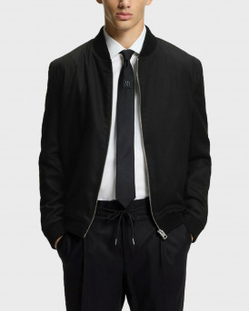 HUGO UKASHI MEN'S BOMBER JACKET - 50553655 - BLACK