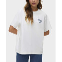 VERO MODA VERA WOMEN'S T-SHIRT - 10338436 - BLUE