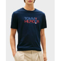 TOMMY HILFIGER ΑΝΔΡΙΚΗ ΚΟΝΤΟΜΑΝΙΚΗ ΜΠΛΟΥΖΑ - MW0MW42369 - ΜΠΛΕ