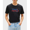 TOMMY HILFIGER ΑΝΔΡΙΚΗ ΚΟΝΤΟΜΑΝΙΚΗ ΜΠΛΟΥΖΑ - MW0MW42369 - ΜΠΛΕ