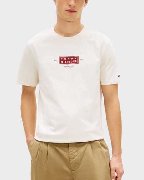 TOMMY HILFIGER HERITAGE LOGO ΑΝΔΡΙΚΗ ΚΟΝΤΟΜΑΝΙΚΗ ΜΠΛΟΥΖΑ - MW0MW42392