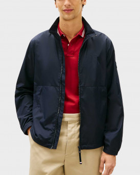 TOMMY HILFIGER MEN'S WATER REPELLENT JACKET - MW0MW42502 - BLUE