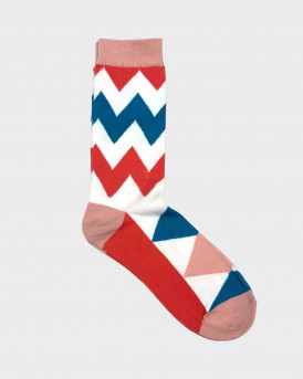 BLACKTOP FOUNDATION ΑΝΔΡΙΚΕΣ ΚΑΛΤΣΕΣ - SOCKS - ΚΟΚΚΙΝΟ