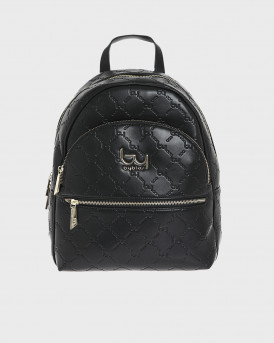 BY BYBLOS IVY WOMEN'S LEATHER BACKPACK - ΒYBS68B02 - BLACK