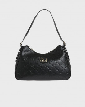 BY BYBLOS IVY WOMEN'S SHOULDER BAG - BYBS68B03 - BLACK