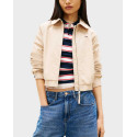 TOMMY JEANS ΓΥΝΑΙΚΕΙΟ ΑΔΙΑΒΡΟΧΟ ΤΖΑΚΕΤ - DW0DW20403 - ΜΠΕΖ
