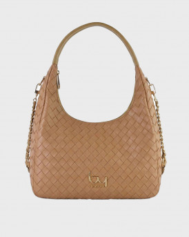 BY BYBLOS DESIRE WOMEN'S SHOULDER BAG - BYBS95B01 - BEIGE