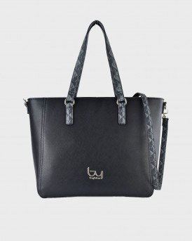 BY BYBLOS CHANGE WOMEN'S SHOULDER BAG - BYBS91B01 - BLACK