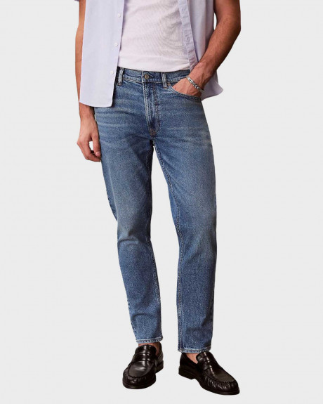 CALVIN KLEIN JEANS ΑΝΔΡΙΚΟ ΤΖΙΝ ΠΑΝΤΕΛΟΝΙ TAPERED ΓΡΑΜΜΗ - LV04RF949G