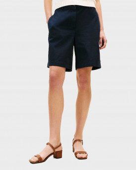 TOMMY HILFIGER ΓΥΝΑΙΚΕΙΑ ΒΕΡΜΟΥΔΑ - WW0WW49648 - ΜΠΛΕ