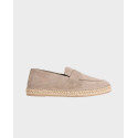 CALVIN KLEIN CARLOS MEN'S SUEDE ESPADRILLES - ΗΜ0ΗΜ02072 - BEIGE