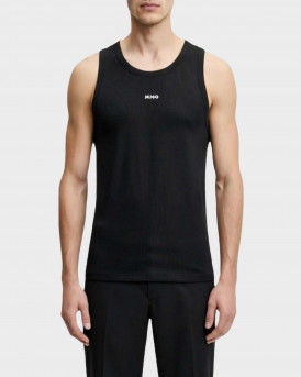 HUGO DAPOTA ΑΝΔΡΙΚΟ ΑΜΑΝΙΚΟ ΤΟΠ - 50563744  - ΜΑΥΡΟ