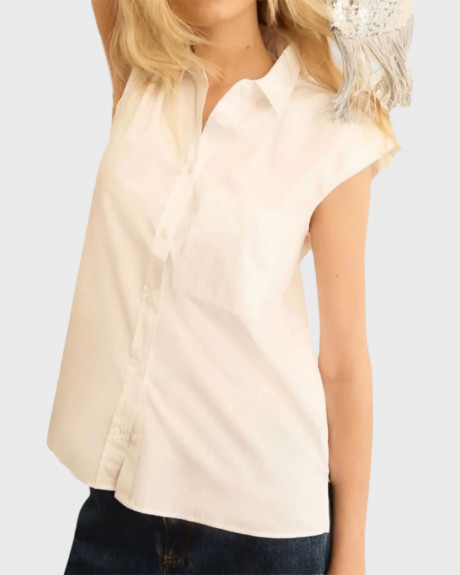 EMME BY MARELLA ΓΥΝΑΙΚΕΙΟ ΑΜΑΝΙΚΟ ΠΟΥΚΑΜΙΣΟ - 26151110322