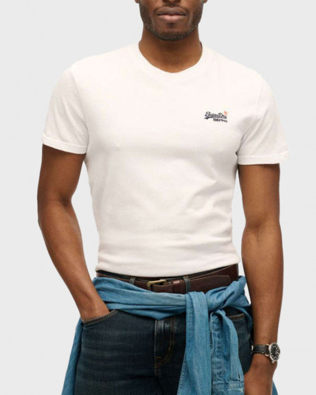 SUPERDRY ESSENTIAL EMBROIDERED ΑΝΔΡΙΚΗ ΚΟΝΤΟΜΑΝΙΚΗ ΜΠΛΟΥΖΑ - M1012078A