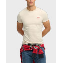 SUPERDRY ESSENTIAL LOGO ΑΝΔΡΙΚΗ ΚΟΝΤΟΜΑΝΙΚΗ ΜΠΛΟΥΖΑ - Μ1011245Α - ΕΚΡΟΥ