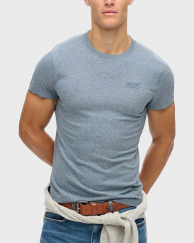 SUPERDRY ESSENTIAL LOGO ΑΝΔΡΙΚΗ ΚΟΝΤΟΜΑΝΙΚΗ ΜΠΛΟΥΖΑ - Μ1011245Α - ΡΑΦ