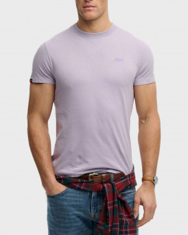 SUPERDRY ESSENTIAL LOGO ΑΝΔΡΙΚΗ ΚΟΝΤΟΜΑΝΙΚΗ ΜΠΛΟΥΖΑ - Μ1011245Α - ΜΩΒ