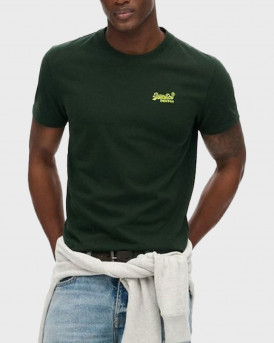 SUPERDRY ESSENTIAL LOGO ΑΝΔΡΙΚΗ ΚΟΝΤΟΜΑΝΙΚΗ ΜΠΛΟΥΖΑ - Μ1011245Α - ΚΥΠΑΡΙΣΣΙ