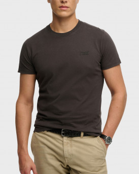 SUPERDRY ΑΝΔΡΙΚΗ ΚΟΝΤΟΜΑΝΙΚΗ ΜΠΛΟΥΖΑ - Μ1011245Β - ΑΝΘΡΑΚΙ