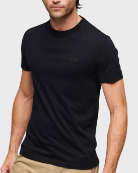 SUPERDRY D1 OVIN ΑΝΔΡΙΚΗ ΚΟΝΤΟΜΑΝΙΚΗ ΜΠΛΟΥΖΑ - M1011245M - ΜΑΥΡΟ