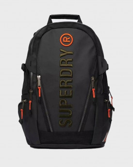 SUPERDRY SDNA TARP EMB ΑΝΔΡΙΚΗ ΤΣΑΝΤΑ - W9110391Α - ΜΑΥΡΟ