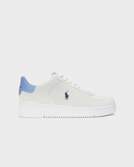 POLO RALPH LAUREN MASTERS COURT MEN'S SUEDE SNEAKERS - 809965086001