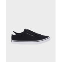 TOMMY HILFIGER VULC CORE LONG LACE MEN'S SNEAKERS - FM0FM05688 - BLACK