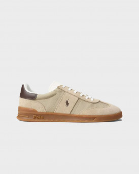 POLO RALPH LAUREN HRT AERA PP MEN'S SNEAKERS - 809P09761004 - BEIGE