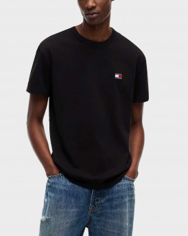 TOMMY JEANS ΑΝΔΡΙΚΗ ΚΟΝΤΟΜΑΝΙΚΗ ΜΠΛΟΥΖΑ - DM0DM20322 - ΜΑΥΡΟ