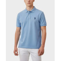 U.S POLO ASSN. ΑΝΔΡΙΚΗ ΚΟΝΤΟΜΑΝΙΚΗ ΜΠΛΟΥΖΑ POLO - US43197036 - ΜΠΛΕ